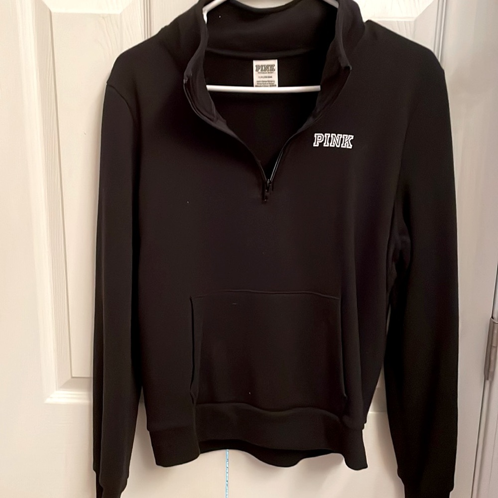 Black VS PINK quarter zip